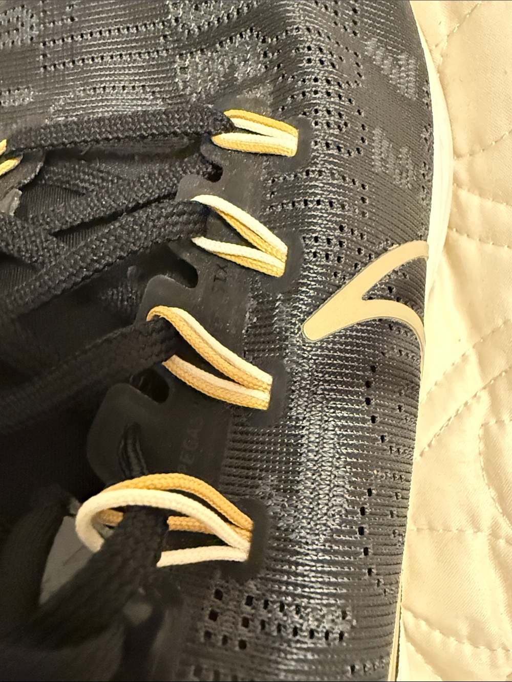 Nike Zoom Black Gold Running Shoes - Picture 9 of 12